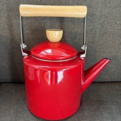 ニトリ　おしゃれケトル　ホーロー　ケトルの画像