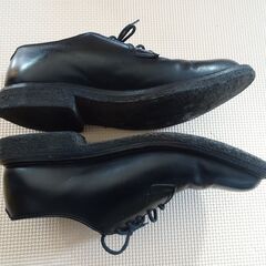 黒の革靴（REGAL）です。　サイズ24.5の画像