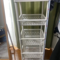 ４段カゴ 
ラックの画像