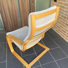 IKEAイケアのポエング　リラックスチェアの画像