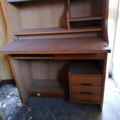 学習机 棚付きの画像