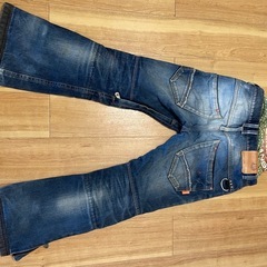 ✨ JEANS スノーボード/スキーパンツ (デニム調 ダメージ加工) ✨🏂🎿の画像