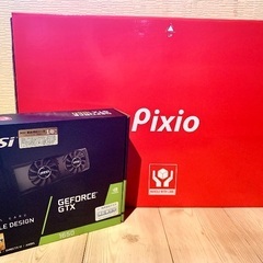 【pixio湾曲モニター付】DELLゲーミングデスクトップパソコンセットの画像