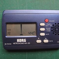 メトロノーム　KORG MA-30の画像