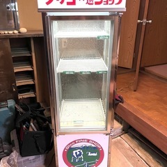 グリコ特選ショップ冷蔵ショーケース(当時物)レトロ冷蔵庫の画像
