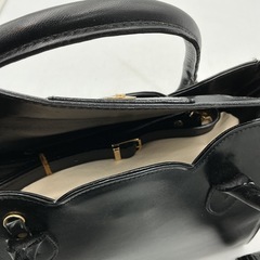 フォーマルバッグ＆クラッチ 2点セット 黒 冠婚葬祭・入学式・卒業式の画像