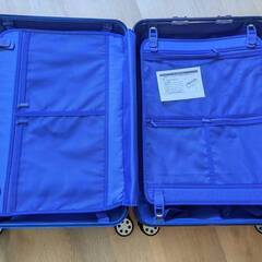 スーツケース（アイリスオーヤマ）青色（１／２）の画像