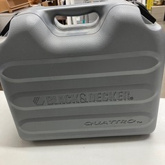 2511-665 BLACK＆DECKER マルチツール KC2000F 通電確認済み バッテリーの劣化具合・寿命不明 ※付属品一部不足 中古の画像