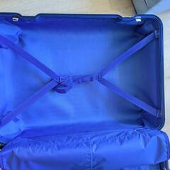 スーツケース（アイリスオーヤマ）青色（１／２）の画像