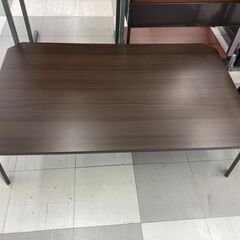 ★リユースのサカイ千葉中央店★  折り畳みテーブル ブラウン H32×D75×W120 クリーニング済み TC5510の画像