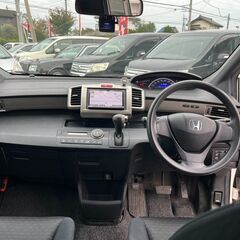 ホンダ　フリードスパイク　Ｇジャストセレクション　車検新規２年付き　ナビ　テレビ　片側電動両側スライドドア　NO２４７２の画像