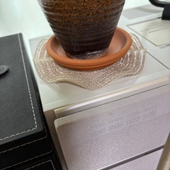 新品フリルコースター、大きめ、3枚、CouCou  ｸｳｸｳ、私は観葉植物の下に敷いて使っています、ばら売りも可です🙆‍♀️の画像