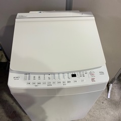 59m ヤマダ電気 YWM-TV100K 全自動洗濯機 10kg 23年製 の画像