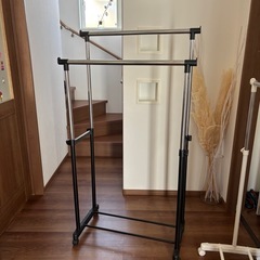 決まりました！ハンガーラックの画像