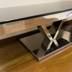 リビングガラステーブルの画像