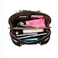 🌟ベアー付き ブルーリュック 沢山入ります🌟目立つ汚れなし 定価4,300円の画像