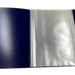 【ほぼ未使用】クリアファイル A4 60ポケットの画像