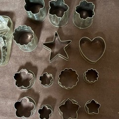 クッキー型 セット ステンレス製の画像