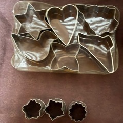 クッキー型 セット ステンレス製の画像