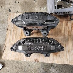 R32スカイライン純正スミトモ4ポットキャリパーの画像