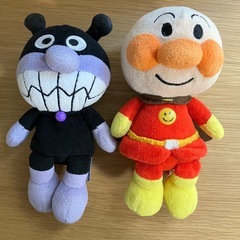 アンパンマン、ばいきんまん3点セットの画像