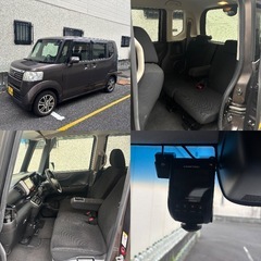 広島市 N-BOX 上級グレード 両側パワースライドドア ドラレコ ナビ テレビ 衝突被害軽減ブレーキ ETC バックカメラ Bluetooth H26年式 SSパッケージの画像