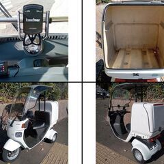 75メンテ多数　ミニカー　リアBOX　エアロバイザー　Gヒーター　４スト　ジャイロキャノピー　格安配達　下取り大歓迎の画像