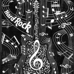 ハードロックカフェのブランケットの画像