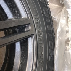 スタッドレスタイヤ、ホイールセット　三菱アイ用の画像