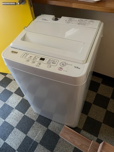 洗濯機　ヤマダ電機セレクトYWM-T45H1
