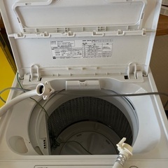 洗濯機　ヤマダ電機セレクトYWM-T45H1の画像