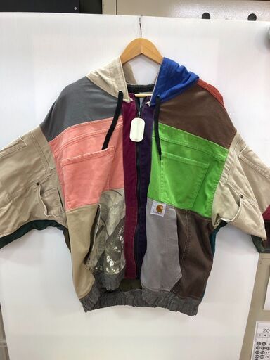 【ジャングルジャングル岸和田店】CARHARTT　カーハート　リメイク　パッチワーク　　南大阪 岸和田市 貝塚市 泉佐野市 和泉市 忠岡町 熊取町