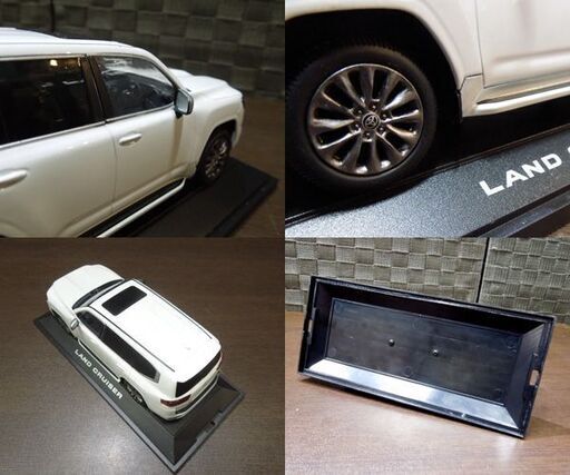 トヨタ ランドクルーザー ZX 1/30 ミニカー カラーサンプル 非売品 ランクル300 カバー/箱無 ホワイトパール系 TOYOTA 札幌市 新道東店