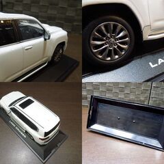 トヨタ ランドクルーザー ZX 1/30 ミニカー カラーサンプル 非売品 ランクル300 カバー/箱無 ホワイトパール系 TOYOTA 札幌市 新道東店の画像