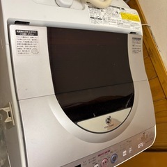 SHARP　洗濯機の画像