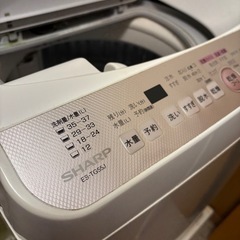 SHARP　洗濯機の画像