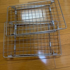 無印シンク下収納2セットの画像