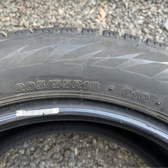 冬4本205/55R16 91Q ブリヂストンBS ブリザックVRX2 倉庫保管 ゴム質良 アクセラ インプレッサ ゴルフ リーフ シビックの画像