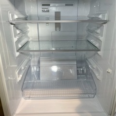 シャープノンフロン 冷凍冷蔵庫 SJ-D14E-W 2019年製#204の画像