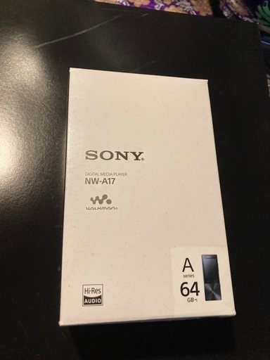 ソニー　NW-A17 デジタルメディアプレーヤー