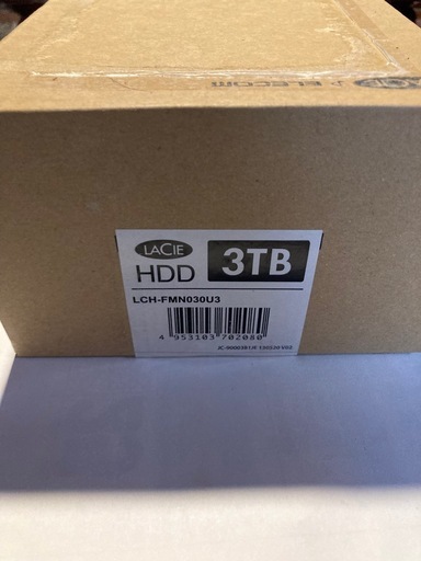 LaCie 3.5インチ外付HDD 3TB 9000381JE LCH-FMN0