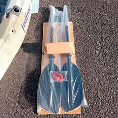 【中古良品】　フィールフリー　モーケン１０　新品パドル　車輪付で便利　神奈川県　【発送不可】の画像