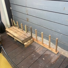 差し上げます0円　　サーフボードラック
の画像