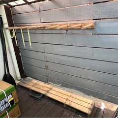 差し上げます0円　　サーフボードラック
の画像