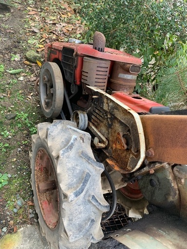 ヤンマー耕運機　8馬力　ディーゼルクランク