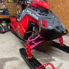 道東　スノーモービル　polaris 2024 9R 165 3.25 配送　フェリー発送可能　の画像