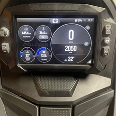 道東　スノーモービル　polaris 2024 9R 165 3.25 配送　フェリー発送可能　の画像