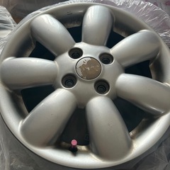 ラパン純正ホイルの画像