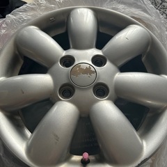 ラパン純正ホイルの画像