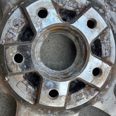 18インチ　pcd114.3 5穴　ドリケツ　深リム 4本の画像